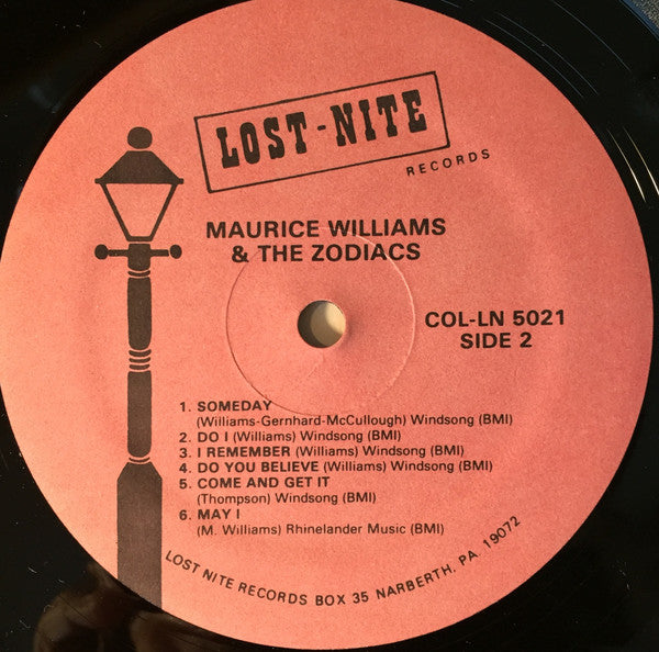Maurice Williams & The Zodiacs : The Best Of Maurice Williams & The Zodiacs (LP, Comp)