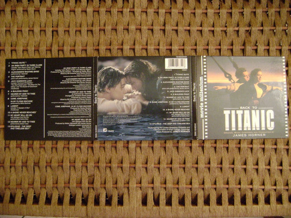 James Horner : Back To Titanic (Music From The Motion Picture) (CD, Album, RE)