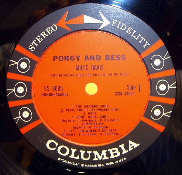 Miles Davis : Porgy And Bess (LP, Album)