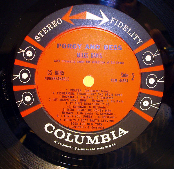 Miles Davis : Porgy And Bess (LP, Album)
