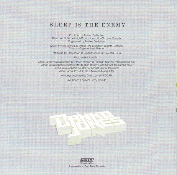 Danko Jones : Sleep Is The Enemy (CD, Album)