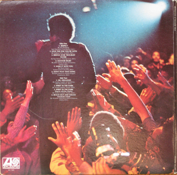 Aretha Franklin : Live At Fillmore West (LP, Album, PR )