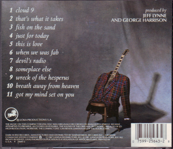 George Harrison : Cloud Nine (CD, Album, Promo, Pic)
