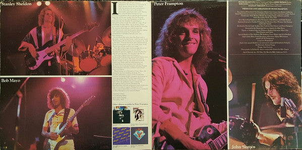 Peter Frampton : Frampton Comes Alive! (2xLP, Album, Pit)