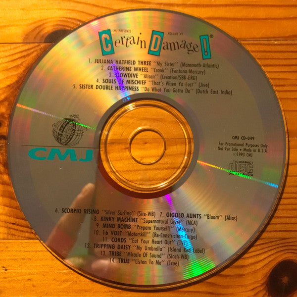 Various : CMJ Presents Certain Damage! - Volume 49 (CD, Comp, Promo)