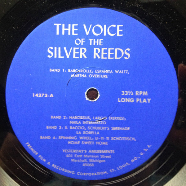 No Artist : The Voice Of The Silver Reeds: Music Box Melodies (LP)