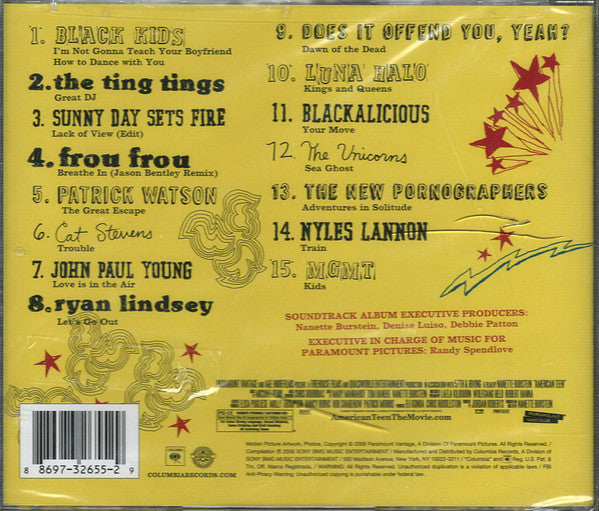 Various : American Teen (Music From The Motion Picture) (CD, Comp)