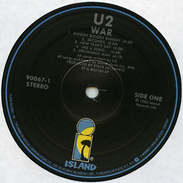 U2 : War (LP, Album, RE, Spe)