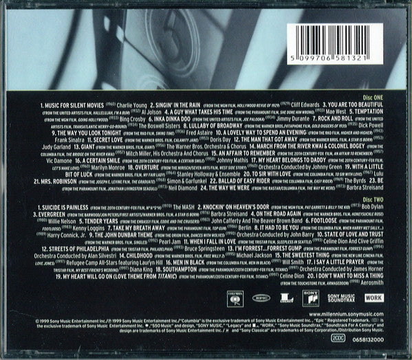 Various : Movie Music - The Definitive Performances (2xCD, Comp)