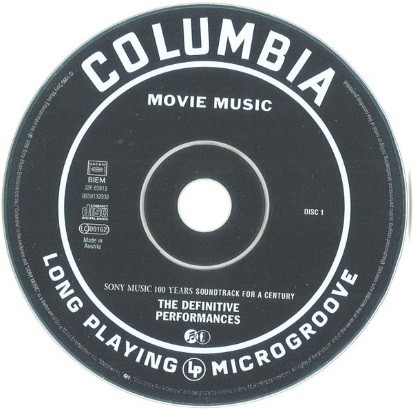 Various : Movie Music - The Definitive Performances (2xCD, Comp)