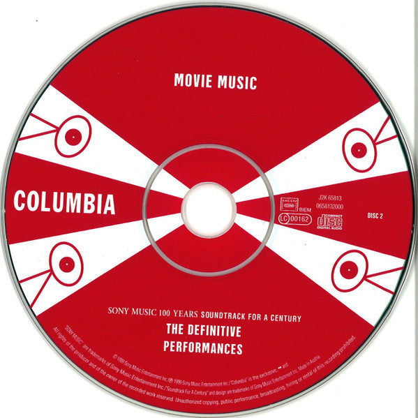 Various : Movie Music - The Definitive Performances (2xCD, Comp)