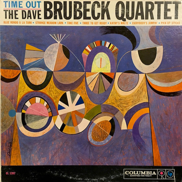 The Dave Brubeck Quartet : Time Out (LP, Album, Mono, RE)