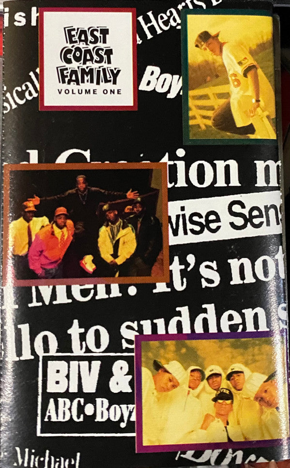 Various : East Coast Family Volume 1 (Cass, Album)