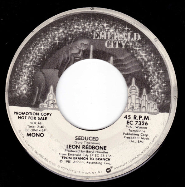 Leon Redbone : Seduced (7", Mono, Promo)