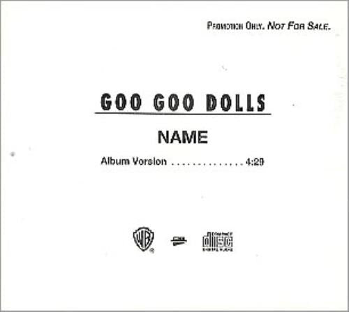 Goo Goo Dolls : Name (CD, Single, Promo)