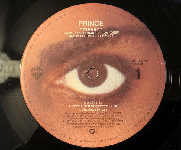 Prince : 1999 (2xLP, Album, Win)
