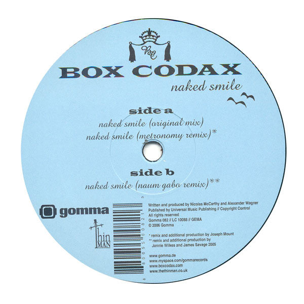 Box Codax : Naked Smile (12")