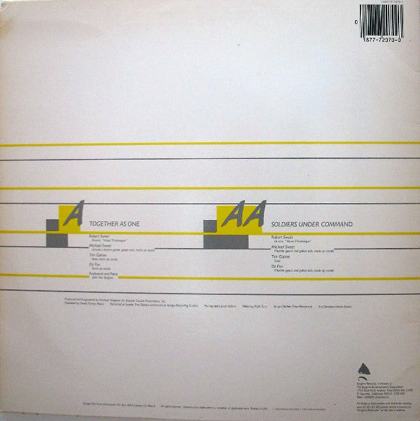 Stryper : Together As One (12", Single)