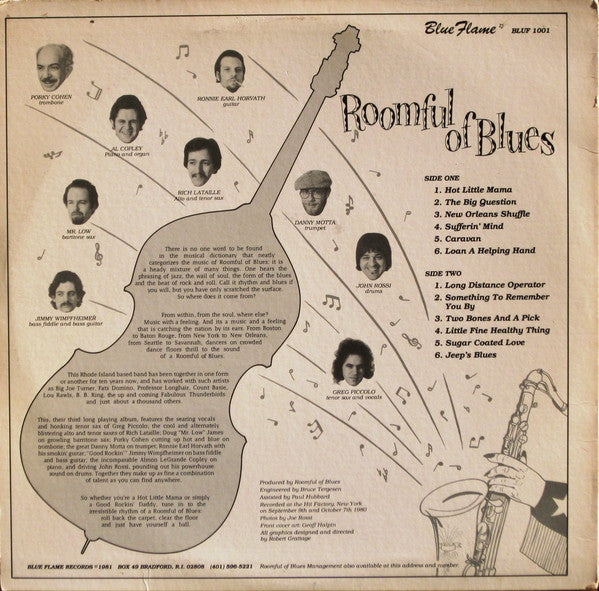 Roomful Of Blues : Hot Little Mama! (LP, Album)