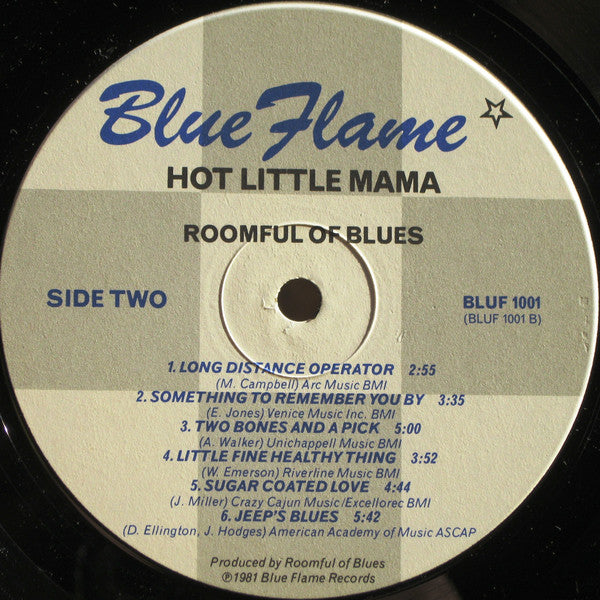 Roomful Of Blues : Hot Little Mama! (LP, Album)