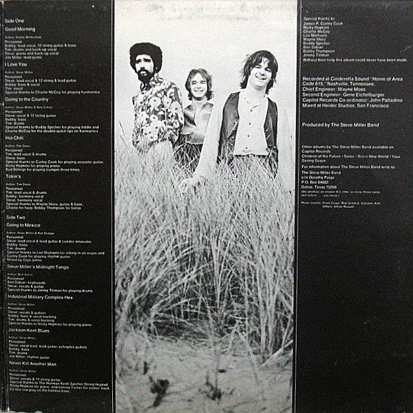 Steve Miller Band : Number 5 (LP, Album, RP, Gat)
