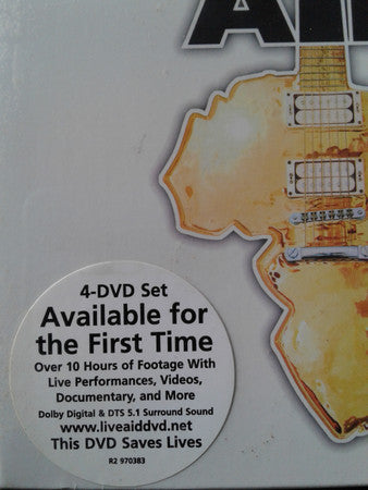 Various : Live Aid (4xDVD-V, NTSC + Box)