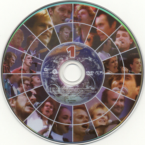 Various : Live Aid (4xDVD-V, NTSC + Box)