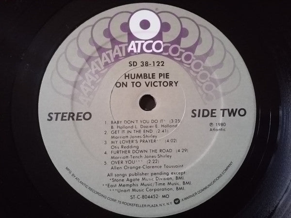 Humble Pie : On To Victory (LP, Album, MO )