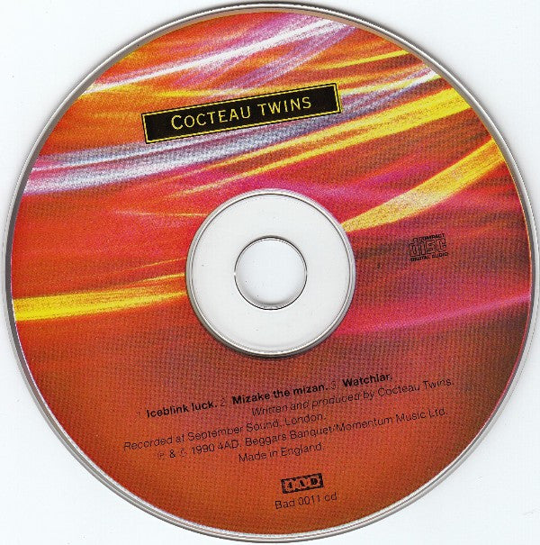 Cocteau Twins : Iceblink Luck (CD, Single)