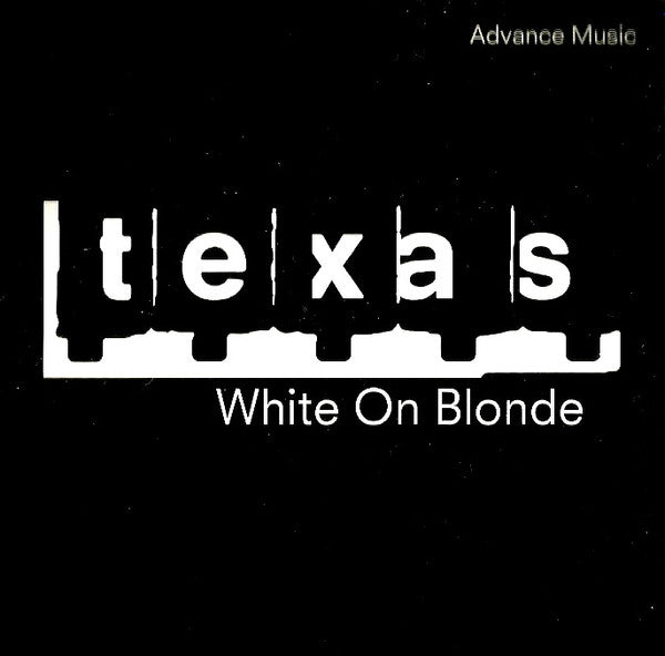 Texas : White On Blonde (CD, Album, Promo)