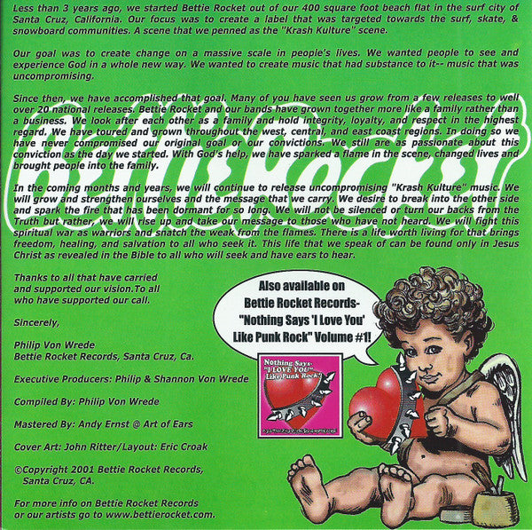 Various : Nothing Says "I Love You" Like Punk Rock Volume #2 (CD, Comp)