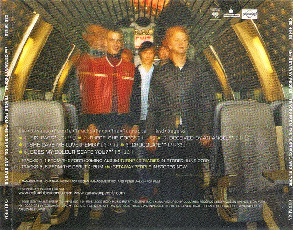 The Getaway People : Tracks From The Turnpike...And Beyond (CD, Comp, Promo)