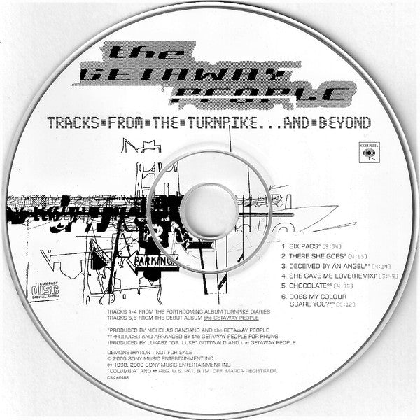 The Getaway People : Tracks From The Turnpike...And Beyond (CD, Comp, Promo)