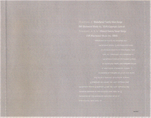 The Getaway People : Tracks From The Turnpike...And Beyond (CD, Comp, Promo)