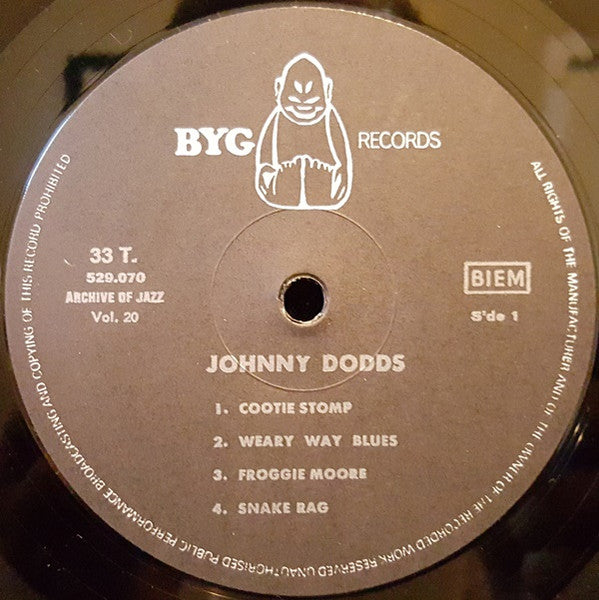 Johnny Dodds : Weary Way Blues (LP, Comp)