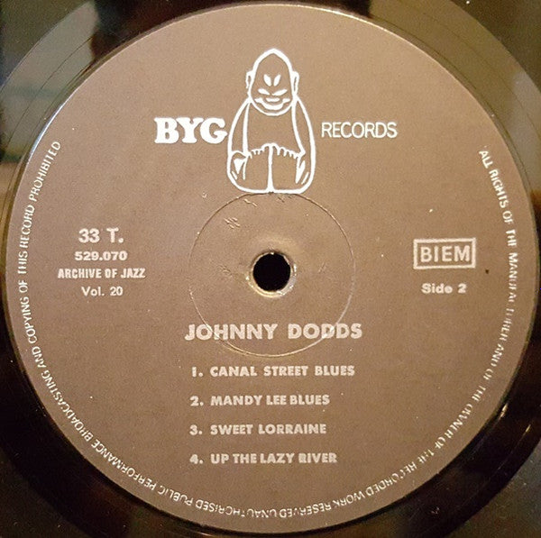 Johnny Dodds : Weary Way Blues (LP, Comp)