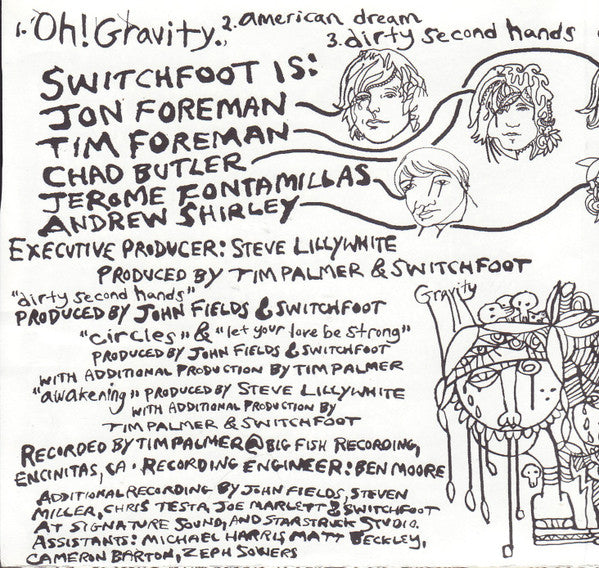 Switchfoot : Oh! Gravity., (CD, Album)