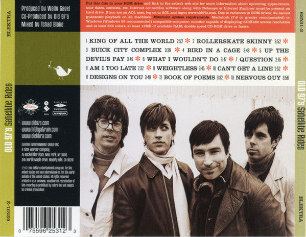 Old 97's : Satellite Rides (CD, Album, Enh)