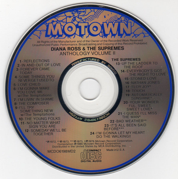 Diana Ross & The Supremes* : Anthology (2xCD, Comp)