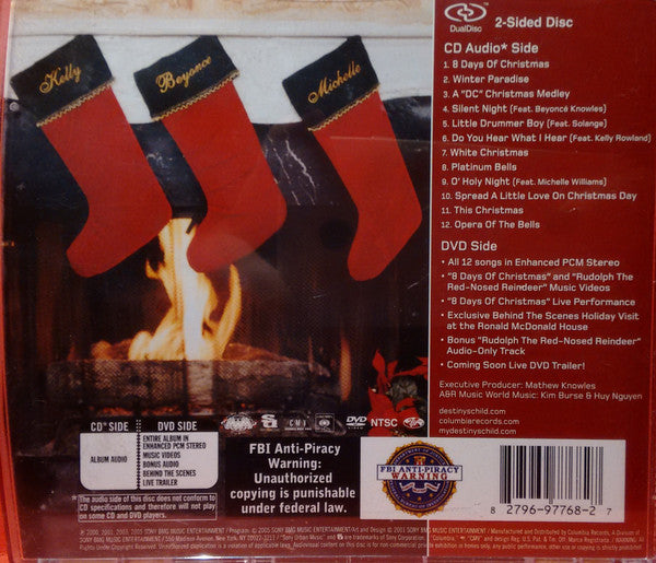 Destiny's Child : 8 Days Of Christmas (Hybrid, DualDisc, Album, RE, NTSC)