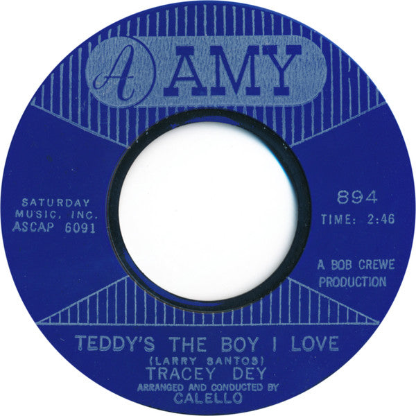 Tracey Dey : Here Comes The Boy (7", Single, Styrene)