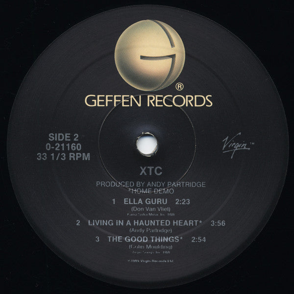 XTC : The Mayor Of Simpleton (12", Maxi)