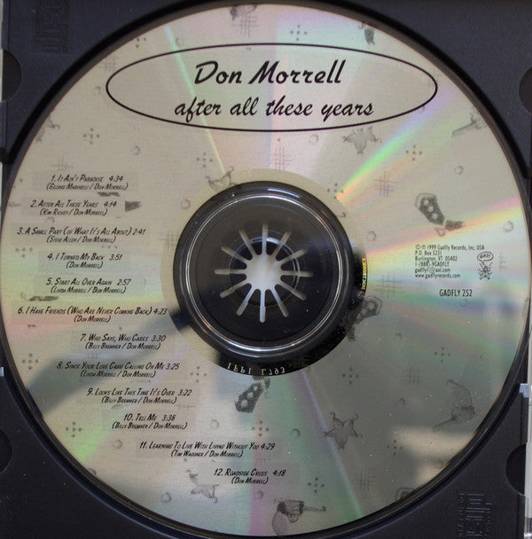 Don Morrell : After All These Years (CD, Album)