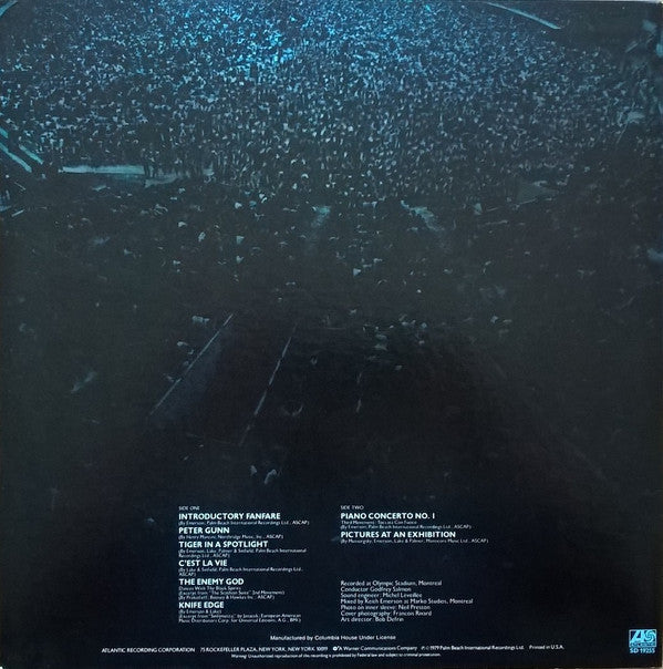 Emerson, Lake & Palmer : In Concert (LP, Album, Club)