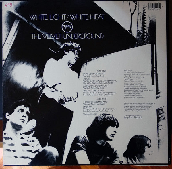 The Velvet Underground : White Light/White Heat (LP, Album, RE, 53 )