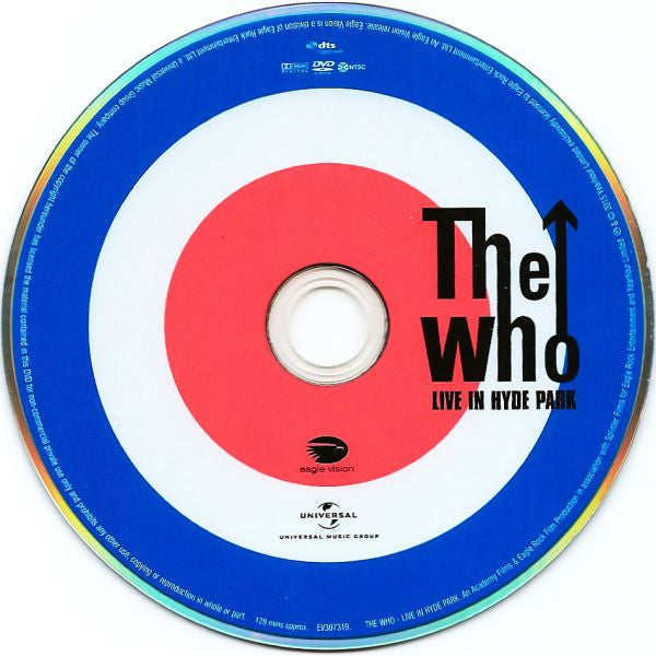The Who : Live In Hyde Park (2xCD, Album + DVD)