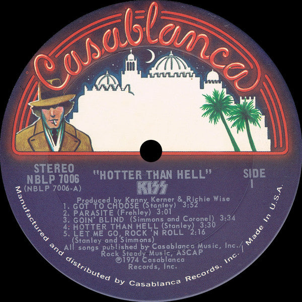 Kiss : Hotter Than Hell (LP, Album)