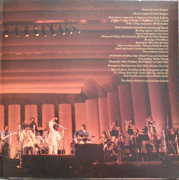 Chuck Mangione : Live At The Hollywood Bowl (An Evening Of Magic) (2xLP, Album, Club, Gat)