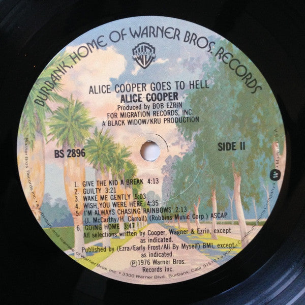 Alice Cooper (2) : Alice Cooper Goes To Hell (LP, Album, Los)