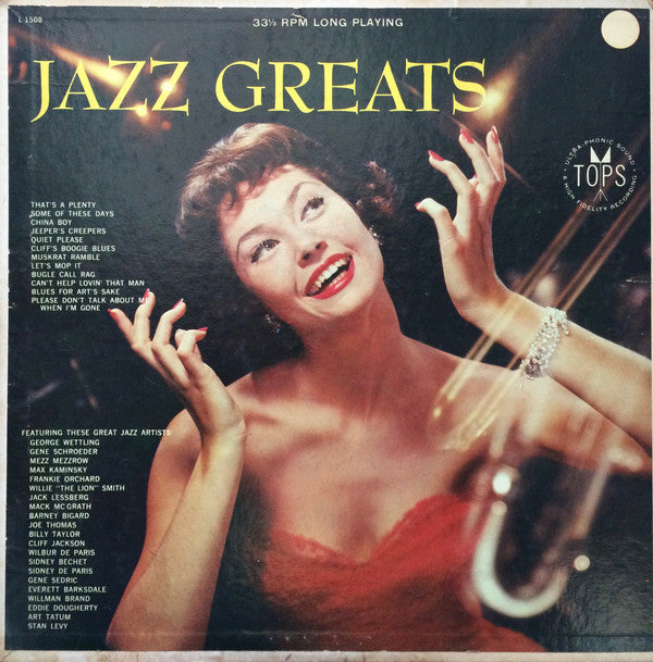 Various : Jazz Greats (LP, Album)